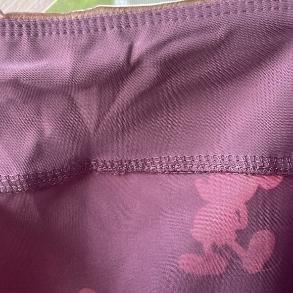 Disney Rose Gold EARidescent Mickey Print Leggings - Picture 9 of 10